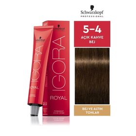Igora Royal 5 4 Açık Kahve Bej 60 ml Saç Boyası
