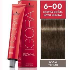 Igora Royal 6.00 Koyu Kumral Ekstra Doğal 60 ml Saç Boyası
