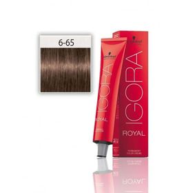 Igora Royal 6-65 Koyu Kumral-Çikolata Altın 8 Adet Saç Boyası + 1 lt Oksidan