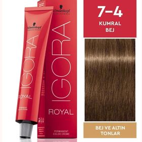Igora Royal 7-4 Kumral-Bej Saç Boyası