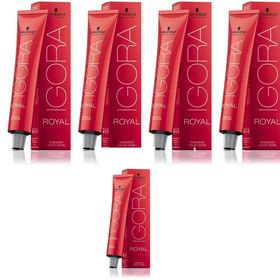 Igora Royal 7-65 Kumral-Çikolata Altın 5 Adet Saç Boyası