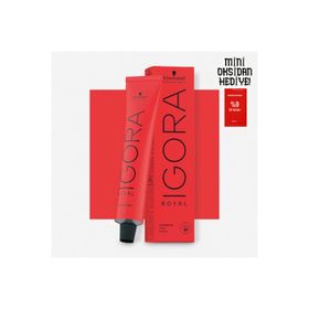 Igora Royal 8-00 Açık Kumral Ekstra Doğal Saç Boyası+Mini Oksidan