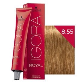Igora Royal 8.55 Açık Kumral Yoğun Altın 8 Adet Saç Boyası + 1 lt Oksidan