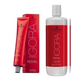 Igora Royal 9.5-4 Bej 7 Adet Saç Boyası+ 1 lt Oksidan