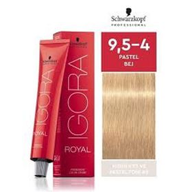 Igora Royal 9.5-4 Bej 7 Adet Saç Boyası+ 1 lt Oksidan