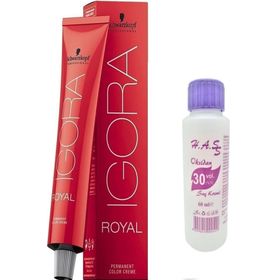 Igora Royal 9.55 Sarı Yoğun Altın 60 ml Saç Boyası + 30 Volüm Mini Oksidan