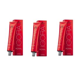 Igora Royal 9-7 3x Sarı Bakır Saç Boyası