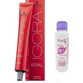 Igora Royal 9,5-1 İnci Saç Boyası + Oksidan