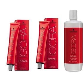 Igora Royal 9,5-4 Bej x2 Saç Boyası + 1 L Oksidan