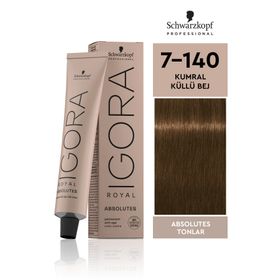 Igora Royal Absolutes 7-140 Kumral Kül Bej Saç Boyası