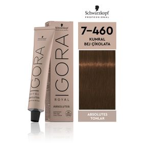 Igora Royal Absolutes 7-460 Kumral-Bej Çikolata Saç Boyası