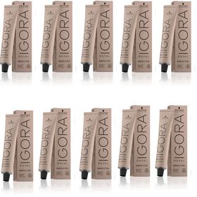 Igora Royal Absolutes 7-50 Kumral Doğal Altın x10 Saç Boyası