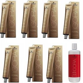 Igora Royal Absolutes 8-60 Açık Kumral Çikolata Doğal x7 Saç Boyası + 1 L Oksidan