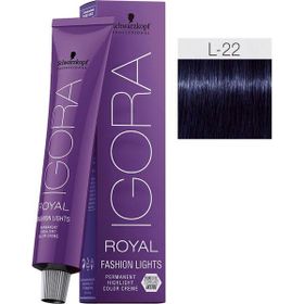 Igora Royal Fashion Lights L-22 Yoğun Küllü Saç Boyası