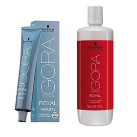 Igora Royal Highlifts 12-46 Özel Açıcı Bej Çikolata 4 Adet Saç Boyası+1 lt Oksidan