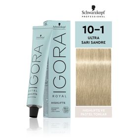 Igora Royal Highlifts Pastel Tonlar 10-1 Ultra Sarı Sandre 60 ml Saç Boyası
