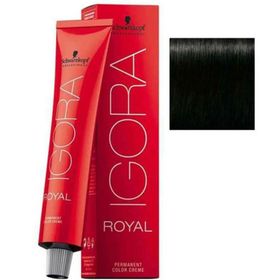 Igora Royal Permanet Color Creme 1/0 Siyah Saç Boyası
