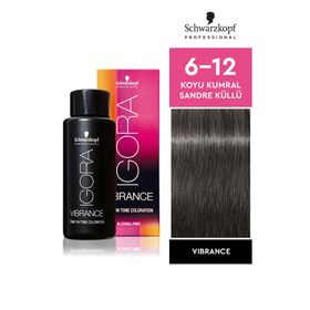 Igora Vibrance 6-12 Koyu Kumral Sandre Küllü 60 ml Saç Boyası