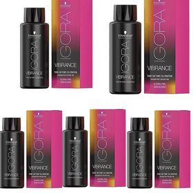 Igora Vibrance 6-63 Koyu Kumral Çikolata Mat 5 Adet Saç Boyası