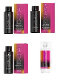Igora Vibrance 6-68 Koyu Kumral Çikolata x4 Saç Boyası + 1 L Oksidan