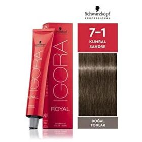 Igora Vibrance 7-1 Kumral Sandre Saç Boyası+Oksidan