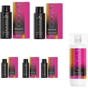 Igora Vibrance 7-42 Muted Desert 5 Adet Saç Boyası + 1 lt Oksidan