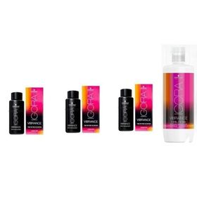 Igora Vibrance 7-42 Muted Desert x3 Saç Boyası + 1 L Oksidan