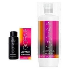 Igora Vibrance 8-0 Açık Kumral 4 Adet Saç Boyası + 1 lt Oksidan