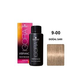 Igora Vibrance 9-00 Doğal Sarı Tonlayıcı Uzun Süre Kalıcı Saç Boyası
