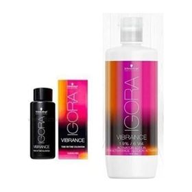 Igora Vibrance 9.5-19 Sandre Viyole Tonlayıcı 6 Adet Saç Boyası+1 lt Oksidan