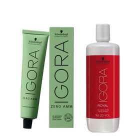 Igora Zero Amm 5-5 7 Adet Saç Boyası + 1 lt Oksidan