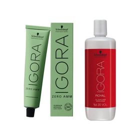 Igora Zero Amm 6-6 9 Adet Saç Boyası + 1 lt Oksidan