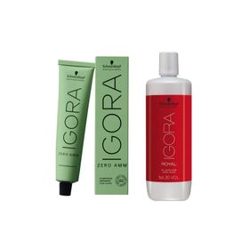 Igora Zero Amm 7-0 3 Adet Saç Boyası + 1 lt Oksidan
