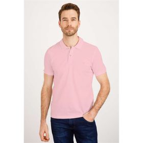 İGS Modernfit Dar Kalıp Polo Yaka Siyah Erkek T-Shirt