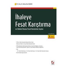 İhaleye Fesat Karıştırma ve Edimin İfasına Fesat Karıştırma Suçları - Necati Meran