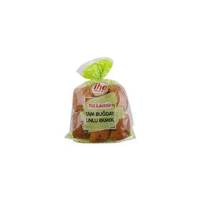 İhe 400 gr Tuzsuz Tam Buğday Ekmek