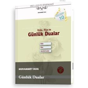 İhlas, Riya ve Günlük Dualar - Muallim Neşriyat