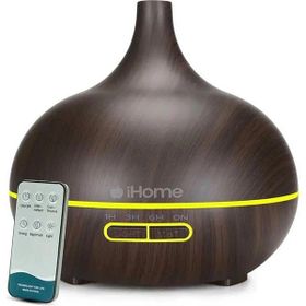 iHome Koyu Kahverengi 400 ml Ultrasonik Aroma Nemlendirici Hava Difüzörü