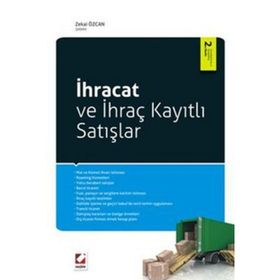 İHRACAT VE İHRAÇ KAYITLI SATIŞLAR - ZEKAI ÖZCAN