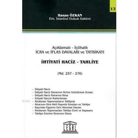 İhtiyati Haciz - Tahliye - Hasan Özkan