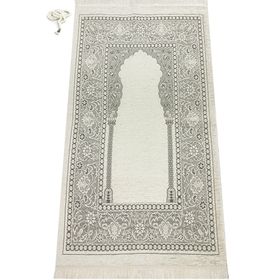 İhvan Mihraplı Şönil Krem Seccade