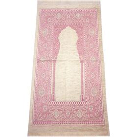 İhvan Mihraplı Şönil Pembe Seccade