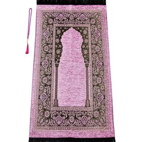 İhvan Mihraplı Şönil Pembe Seccade