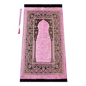 İhvan Mihraplı Şönil Pembe Seccade