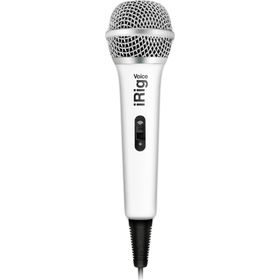 IK Multimedia iRig Voice Beyaz Karaoke Mikrofonu