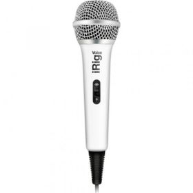 IK Multimedia iRig Voice Beyaz Karaoke Mikrofonu