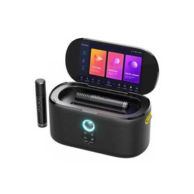 Ikarao Partybox Shell S1 280 W 10.1 inç Dahili Tablet 2 Adet Mikrofon Karaoke Bluetooth Hoparlör Seti