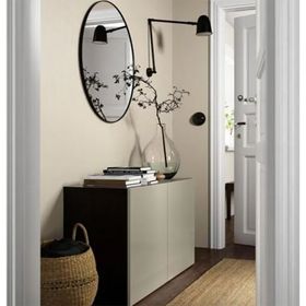 IKEA 09324590 Besta Venge Parlak Cila Bej Dolap Kombinasyonu