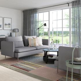 IKEA 09452101 Söderhamn Tonerud Gri 3'lü Kanepe