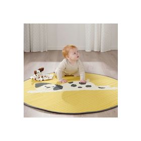 IKEA 105 cm Sarı Beyaz Drömslott Bebek Battaniyesi